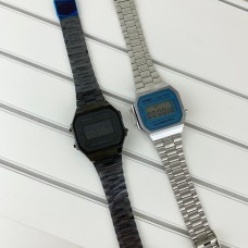 Часы Casio A168 Illuminator Silver-Blue