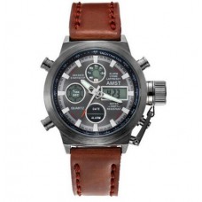 Часы AMST 3003 Black-Brown Wristband