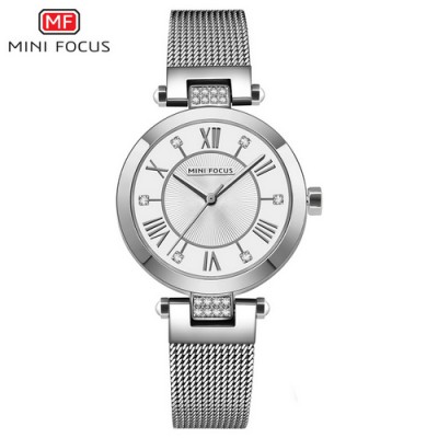 Часы Mini Focus MF0215L.02 All Silver Diamonds