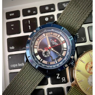 Часы Naviforce NF9166 Blue-Military Wrisband