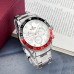 Часы Naviforce NF9147 Silver-White-Red