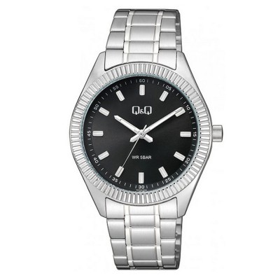 Часы Q&Q QZ48J202Y Silver-Black