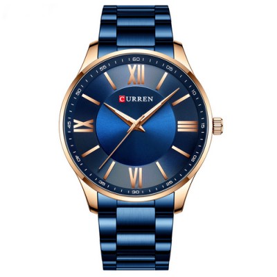 Часы Curren 8383 Blue-Gold