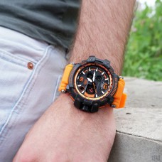 Часы Casio G-Shock GPW-1000 Black-Orange Wristband