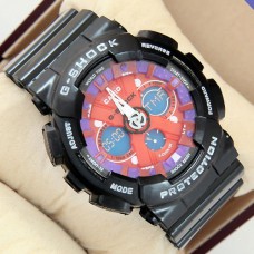 Часы G-Shock GA-120 Black-Purple-Red