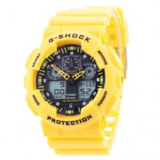 Часы Casio G-Shock GA-100 Yellow-Black