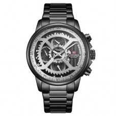 Часы Naviforce NF9150 Black-Silver