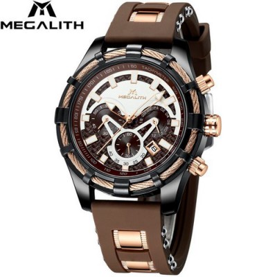 Часы Megalith 8042M Brown-Black-Cuprum