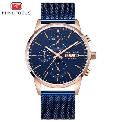 Часы Mini Focus MF0180G.05 Blue-Cuprum-Blue