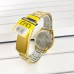 Часы Q&Q QB47J011Y Gold-White