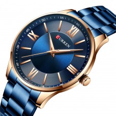 Часы Curren 8383 Blue-Gold