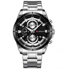 Часы Curren 8360 Silver-Black
