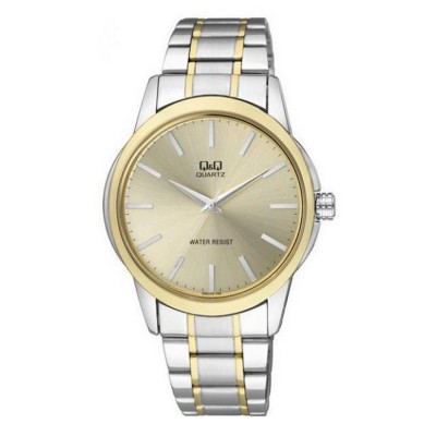 Часы Q&Q Q860J400Y Silver-Gold