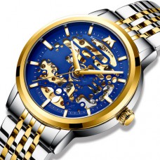Часы Megalith 8204M Silver-Gold-Blue