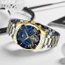 Часы Megalith 8092M Silver-Gold-Blue