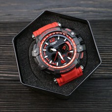 Часы Casio G-Shock GPW-1000 Black-Red Wristband